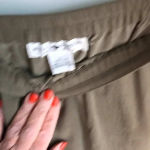 Saks Fifth Avenue Real Clothes 100% Silk Top & Slacks Set Size L See Desc/Measur - Picture 6 of 10